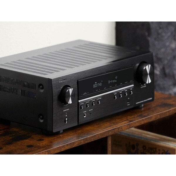 Main product image for Denon AVR-S670H 5.2 Channel Full 8K Ultra HD AV Receiver with 3D Audio 75 Watts per Channel245-4006